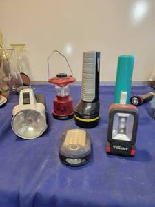 lot 1157 image: 6 flashlights untested
