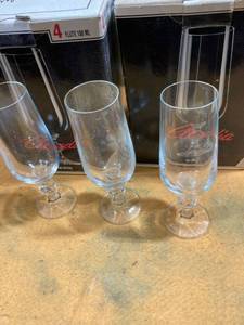 lot 9722 image: (8) Flutes 180 ML CLAUDIE find crystal