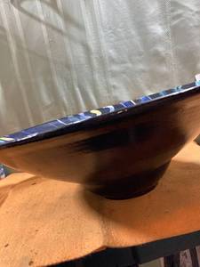 lot 9734 image: 21 x 7 large colorful bowl