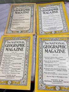 lot 9868 image: National Geographic 1914, 1937, 1953, 1955, 1959, 1964, 1967,