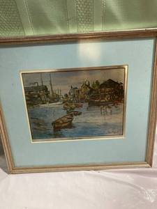 lot 9894 image: Frame 12 x 11 picture 7 12 x 5 12 San Pedro