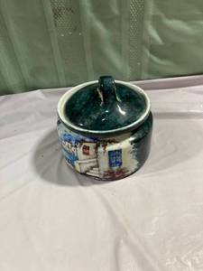 lot 9956 image: 5 12 opening 5 12 tall decorative container