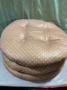 lot 9976 image: (3) Chair cushions