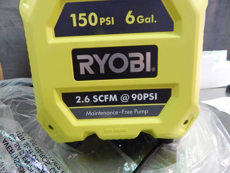 Ryobi 6 Gallon Vertical Pancake Air Compressor Items For Everyone