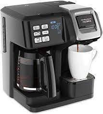 lot 1158 image: Hamilton Beach FlexBrew 2-Way Coffee Maker