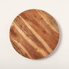 lot 1392 image: Wooden Round Lazy Susan