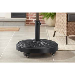 lot 9436 image: StyleWell Concrete &amp Resin Patio Umbrella Base