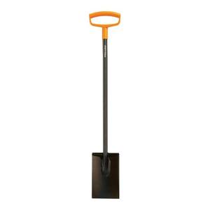 lot 9439 image: Fiskars Steel D-Handle Square Garden Spade