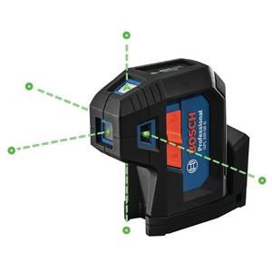 lot 9460 image: Bosch Green 5-Point Self-Leveling Laser