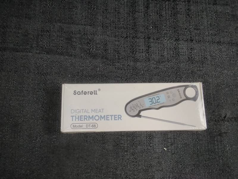 saferell digital meat thermometer probe DT-68 backlit foldable probe  recalibration, ***Quicke-Mart*** Mega Savings Unbelievable Discounts decor  office electronics reseller lots etc Take a look and save some money