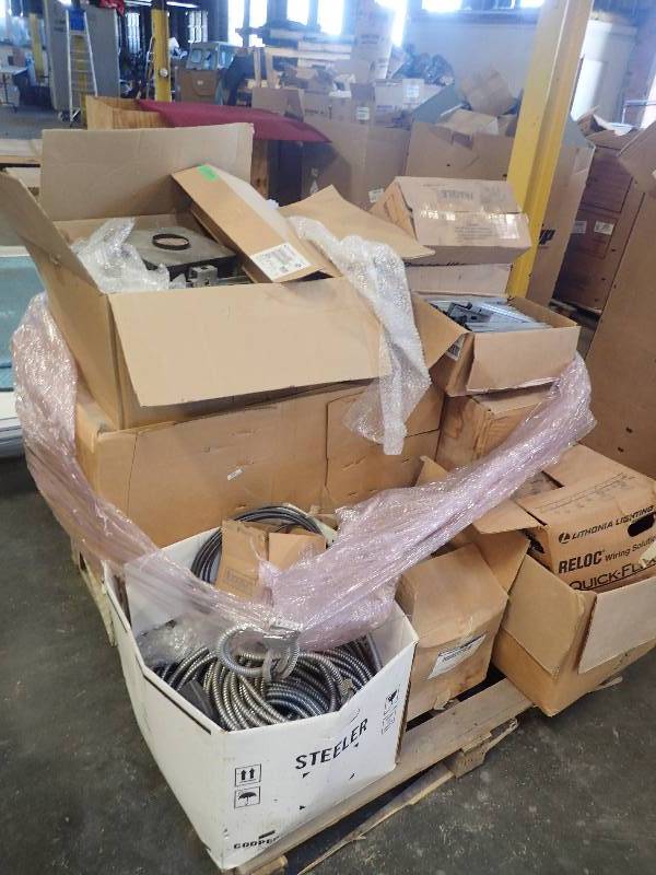 lot 673 image: Large Pallet of CommScope Uniprise Materials