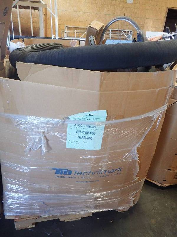 lot 682 image: Large Pallet of Tubing, (1) 10 Speed Bicycle, and more