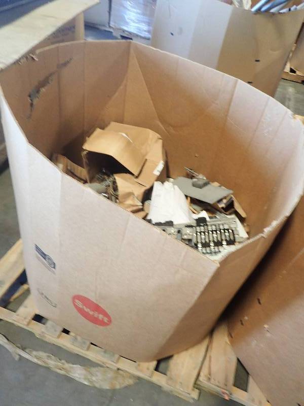 lot 689 image: Large Pallet of Junction Boxes, Conduit, and more