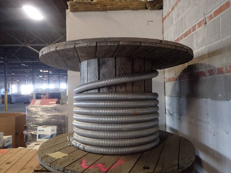 lot 742 image: Very Large  Spool of Very Heavy Gauge Multi Wire