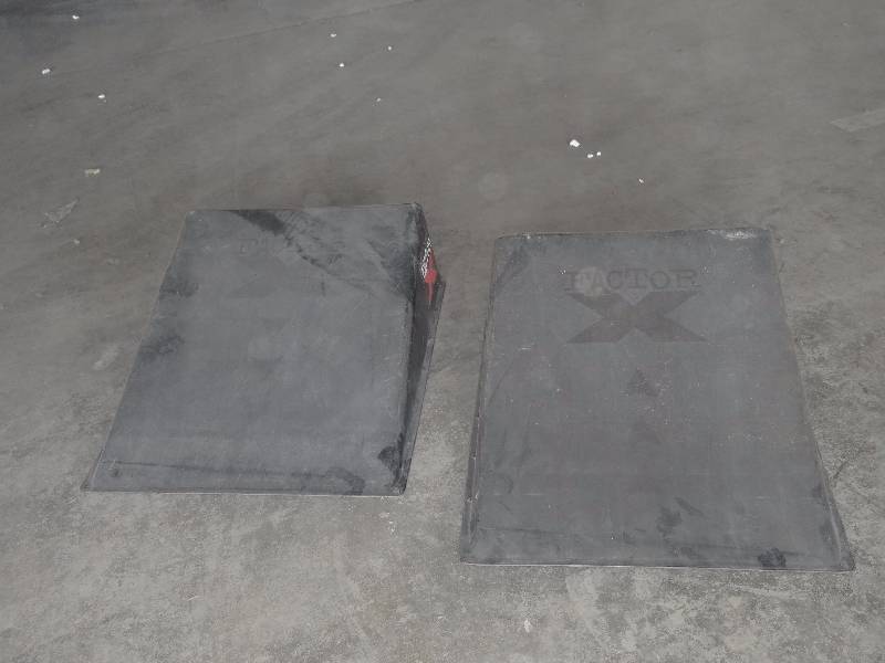 lot 2425 image: (2) FactorX Child BMX Ramps