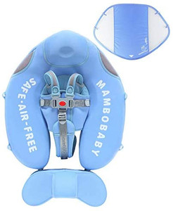 lot 11496 image: Heccei Baby Swim Float with Canopy, Non-Inflatable Water Float, Swim Float for Toddlers.