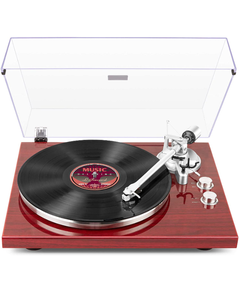 lot 13789 image: 1 BY ONE 1-AD07US01 Belt Drive Turntable w Bluetooth USB Digital Record Player