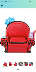 lot 13816 image: LeapFrog Blues Clues and You Play and Learn Thinking Chair (Frustration Free Packaging), Red