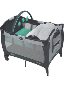 lot 13831 image: Graco Pack n Play Playard with Reversible Seat & Changer LX, Basin