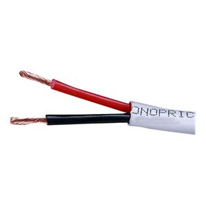lot 14531 image: Monoprice Speaker Wire  Cable - 250 Feet - White 12AWG 2 Conductor, Fire Safety In Wall Rated, Jacketed In White PVC Material 99.9 Percent Oxygen-Free Pure Bare Copper