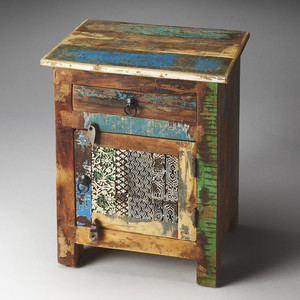lot 14539 image: Butler Reverb Rustic Accent Chest(small chip on corner)(Retail Price $429)