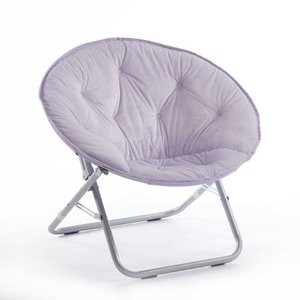 lot 2155 image: Urban Shop Kids Micromink Saucer Chair