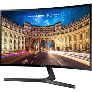 lot 2164 image: SAMSUNG 27in Class CF398 Curved (1920 x 1080) LED Monitor - LC27F398FWNXZA