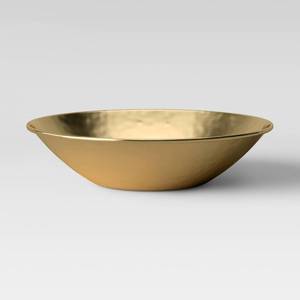lot 2230 image: Threshold Metal Bowl Gold