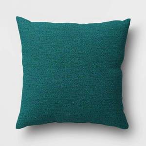 lot 2231 image: 2pc Decorative Throw Pillow Set DuraSeason Fabric Teal - Project 62