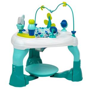 lot 2256 image: Safety 1st Grow & Go 4-in-1 Baby Activity Center - Stained Glass