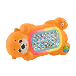 lot 2269 image: Fisher-Price Linkimals A to Z Otter - Interactive Educational Toy with Music & Lights for Baby