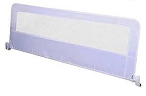 lot 2314 image: Regalo Swing Down 54-Inch Extra Long Bed Rail Guard, with Reinforced Anchor Safety System