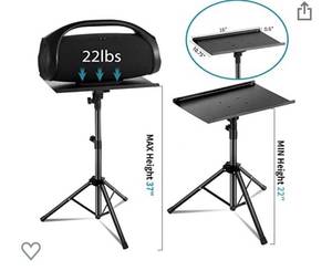lot 2315 image: Projector Stand Laptop Tripod Stand
