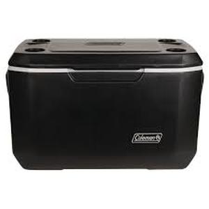 lot 2156 image: Coleman 70 qt Hard Sided, Black