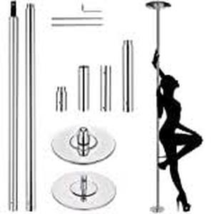 lot 2216 image: SereneLife Spinning Dancing Pole Strength Training Station