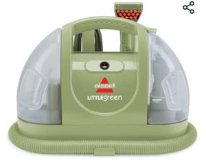 lot 4950 image: BISSELL Little Green Multi-Purpose Portable Carpet and Upholstery Cleaner, 1400B