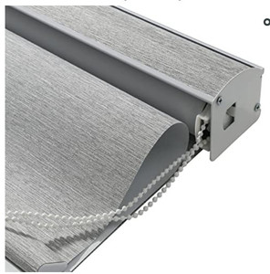 lot 6563 image: Opertam Roller Shade,Gray
