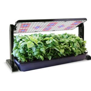 lot 6600 image: AeroGarden 45W LED Grow Light Panel, Black