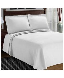 lot 6610 image: Superior Diamond Pattern Jacquard Matelasse Bedspread Set, Twin