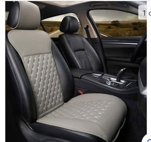 lot 6619 image: 2 - front Car Seat Covers, Luxury Car Protector, Universal Anti-Slip