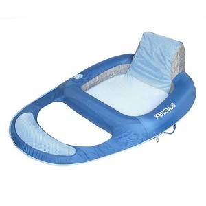 lot 6644 image: Swim Ways,Floating Pool Lounger Inflatable Chair w Cup Holder