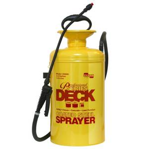 lot 6672 image: Professional Deck Tri-poxy, Steel Sprayer,2 Gal