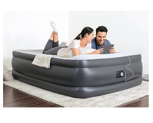 lot 6732 image: SleepLux Durable Inflatable Air Mattress,Queen