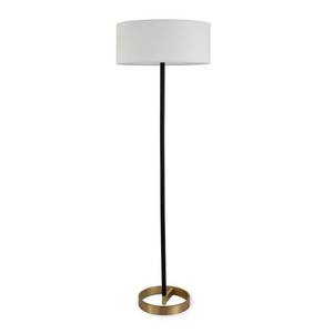 lot 6768 image: Camden&Wells Estella Floor Lamp,Matte BlackBrass