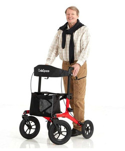 lot 6771 image: Pneumatic - 300LBS Capacity Rollator Walker