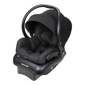 lot 6773 image: Maxi-Cosi Mico 30 PureCosi Infant Car Seat & Base in Midnight Black