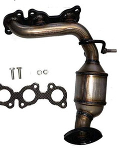 lot 6825 image: Rear Catalytic Converter Front Wheel Drive Exhaust Fits 2004-2006 Toyota Sienna 3.3L