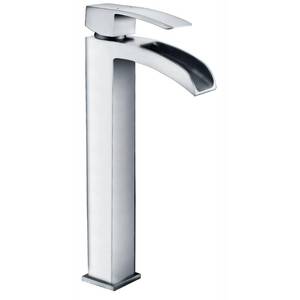 lot 6829 image: Anzzi Key Series Single Handle Vessel Sink Faucet,Polished Chrome