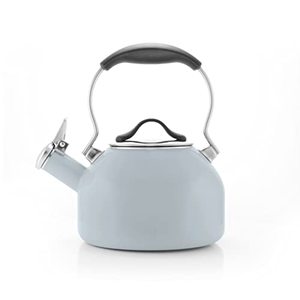 lot 6842 image: Chantal Oolong Steel Whistling Teakettle,TEAL
