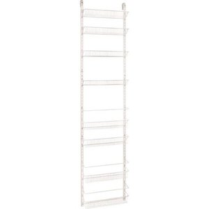 lot 6877 image: Closetmaid&nbsp Adjustable Wall and Door Rack